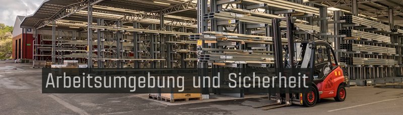 Arbeitsumgebung und Sicherheit